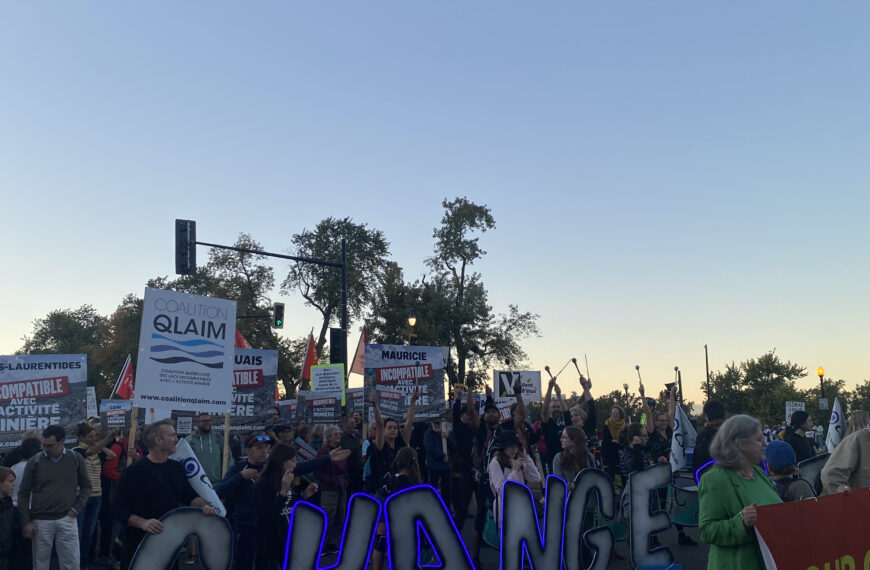 McGill Students Advocate For Environmental Reform at Montreal’s Climate March